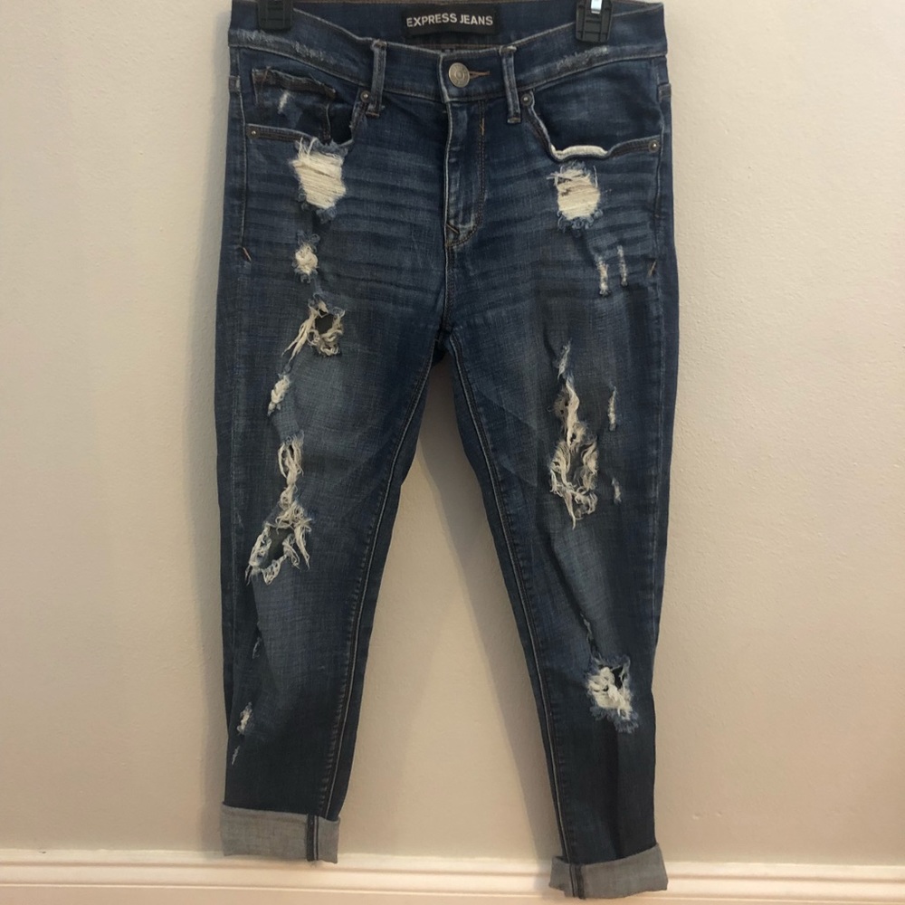 Express Ripped Jeans - Picture 2 of 4
